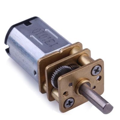 Pololu 10:1 Micro Metal Redüktörlü Motor HP 6V 3100rpm PL-999