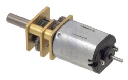 Pololu 10:1 Micro Metal Redüktörlü Motor HPCB 6V 3300rpm Dual Şaft PL-3071 - Thumbnail