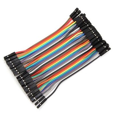 40pin Dişi-Dişi Jumper Kablo 10cm