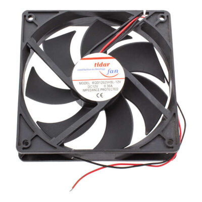 120x120x25mm 12V Kasa Fanı - 0.36A 4.32W 3000rpm
