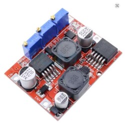 Çin - 1.25V - 25V Ayarlanabilir Çıkış Buck - Boost Voltaj Regülatörü (LM2577 + LM2596)