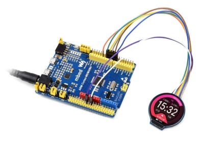 1.28 inç LCD Ekran Modülü - 65K RGB, 240×240, SPI - 19192