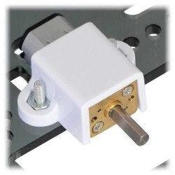 12mm N20 Motor Tutucu - Kısa, Plastik - Thumbnail