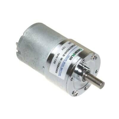 12V 120Rpm 37mm Redüktörlü DC Motor