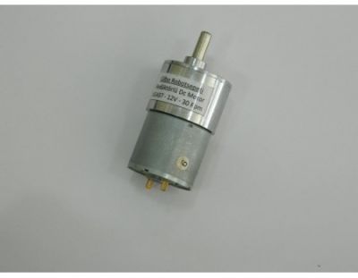 12V 120Rpm 37mm Redüktörlü DC Motor