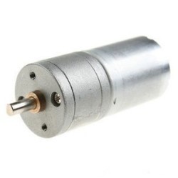 12V 200Rpm 25mm Redüktörlü DC Motor - Thumbnail