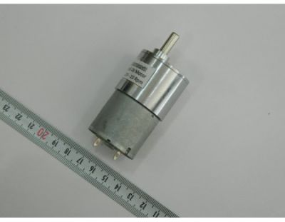 12V 30Rpm 37mm Redüktörlü DC Motor