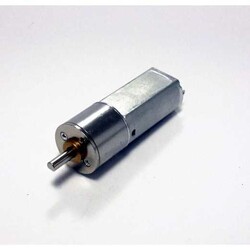 12V 90Rpm 16mm Redüktörlü DC Motor - Thumbnail