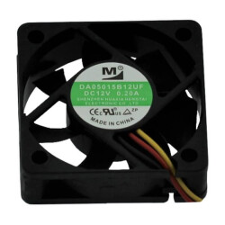  - 12V Aksiyel Fan - 50x50x15mm 0.2A 2.4W 6500rpm 3pin
