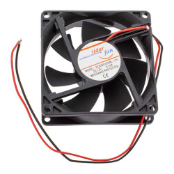 Çin - 12V Aksiyel Fan - 80x80x25mm 0.2A 2.4W 3200rpm BB