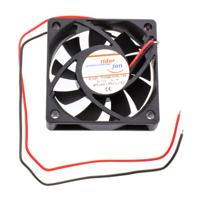 12V Eksenel Fan - 60x60x10mm 0.18A 2.16W 5000rpm