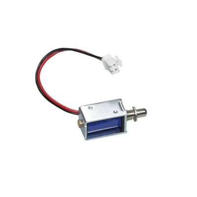 12V İtme Selenoid Bobin 0420S-12HH12 - 3mm Strok, 12W