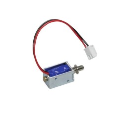12V İtme Selenoid Bobin 0420S-12HH12 - 3mm Strok, 12W - Thumbnail