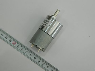 12V 90Rpm 37mm Redüktörlü DC Motor