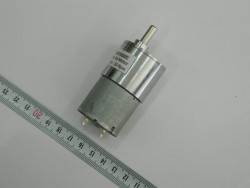 12V 90Rpm 37mm Redüktörlü DC Motor - KGB37 - Thumbnail
