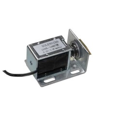 12V Selenoid Kilit 1240L-12H07, 9mm Strok, 20W - Thumbnail