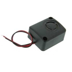 Çin - 12V Siren Sesli Buzzer - Kablolu, Devreli, 110dB Çin - 12V Siren Sesli Buzzer - Kablolu, Devreli, 110dB