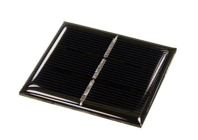 1.5V 250mA Fotovoltaik Güneş Pili (Solar Panel - Solarcell) - 50x55mm