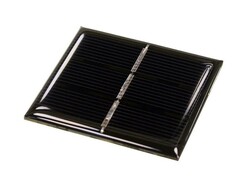 Çin - 1.5V 250mA Fotovoltaik Güneş Pili (Solar Panel - Solarcell) - 50x55mm Çin - 1.5V 250mA Fotovoltaik Güneş Pili (Solar Panel - Solarcell) - 50x55mm
