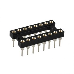 Çin - 16 Pin Precision Entegre Soketi Çin - 16 Pin Precision Entegre Soketi