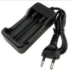 Profuse - 3.7V 18650 Lityum İyon Pil Şarj Aleti (2 Pil yuvası)