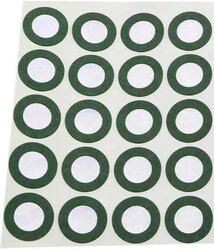 Çin - 18650 Pil Yalıtım İzolasyon Contası Delikli - 20 Adet