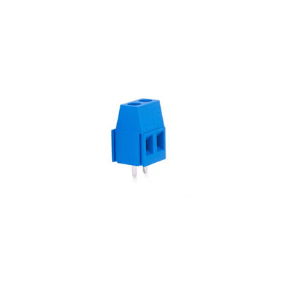 2 Pin 5.00mm PCB Klemens - No 0, Mavi