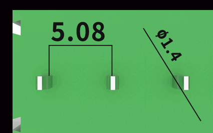 2 Pin 5.08mm PCB Klemens - No 0, Yeşil