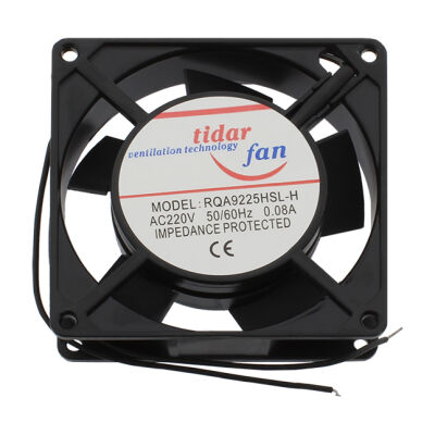 220V AC Kare Fan - 92x92x25mm