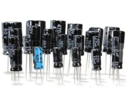 2.2uF 250V Elektrolitik (Kutuplu) Kondansatör (Kapasitör)