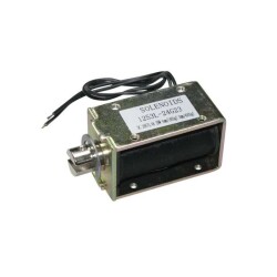 Çin - 24V Çekme Selenoid Bobin 1253L-24G23, 35mm Strok, 25W Çin - 24V Çekme Selenoid Bobin 1253L-24G23, 35mm Strok, 25W