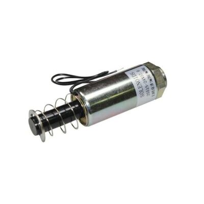 24V İtme Çekme Selenoid Bobin 2551S-24V57.6, 18mm Strok, 10W