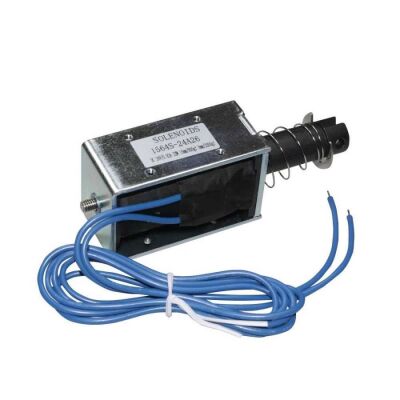 24V İtme Çekmeli Selenoid Bobin 1564S-24A26, 30mm Strok, 22W