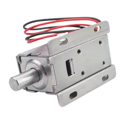 24V Silindir Pistonlu Solenoid Kilit XGS-C55, 10mm Strok, 28.8W