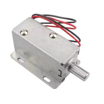 24V Silindir Pistonlu Solenoid Kilit XGS-C55, 10mm Strok, 28.8W