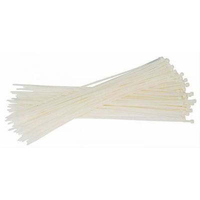 2.5x100mm Plastik Kelepçe - Beyaz (100 Adet)