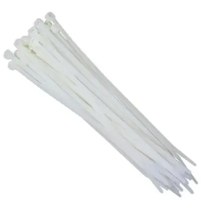 2.5x200mm Plastik Kelepçe - Beyaz (100 Adet)