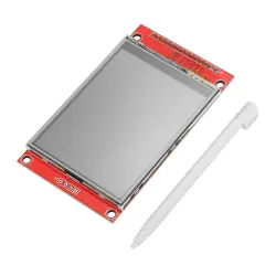 2.8 İnç 65K TFT LCD Dokunmatik Ekran (ILI9341) - 240x320, SPI, SD Kart Soketli - Thumbnail