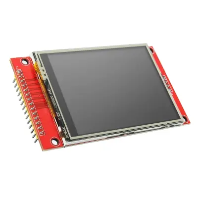 2.8 İnç 65K TFT LCD Dokunmatik Ekran (ILI9341) - 240x320, SPI, SD Kart Soketli