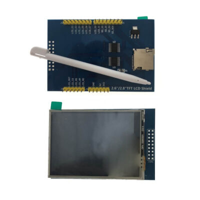 2.8 İnç TFT LCD Dokunmatik Ekran (ILI9325) - 240x320, SPI, SD Kart Soketli