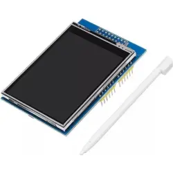 2.8 İnç TFT LCD Dokunmatik Ekran (ILI9325) - 240x320, SPI, SD Kart Soketli - Thumbnail