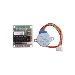Çin - 28BYJ-48 Redüktörlü Step Motor Ve ULN2003A Sürücü Kartı Çin - 28BYJ-48 Redüktörlü Step Motor Ve ULN2003A Sürücü Kartı