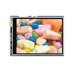 Waveshare - 2.8inch Touch Display, Raspberry Pi Pico için, 262K Renk, 320×240, 19804