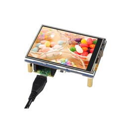 2.8inch Touch Display, Raspberry Pi Pico için, 262K Renk, 320×240, 19804 - Thumbnail