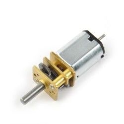 Pololu 298:1 Micro Metal Redüktörlü Motor HP 6V 100rpm - Dual Şaft PL-2218