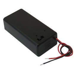 Çin - 2Li AAA Pil Kutusu Kapaklı On - Off Anahtarlı Çin - 2Li AAA Pil Kutusu Kapaklı On - Off Anahtarlı