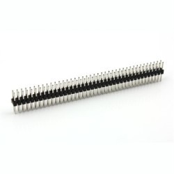 2x40 12mm 180 Derece Erkek Pin Header - Thumbnail