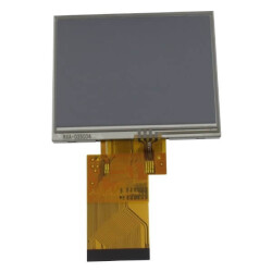Çin - 3.5 inç Renkli Dokunmatik TFT LCD Ekran - 320x240, TTL, Kasasız, Rezistif