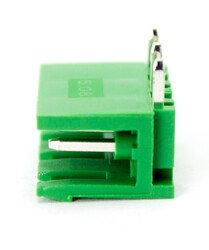 Çin - 3 Pin 3.81mm Geçmeli Klemens - Erkek, 90 Derece, Yeşil