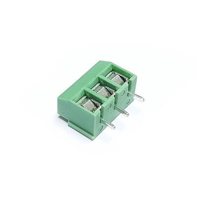 3 Pin 5.00mm PCB Klemens - No 0, Yeşil